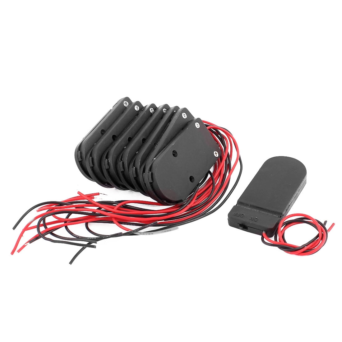 2 x 3V CR2032 Cell Button Battery Holder Battery Cell Case w Switch 8