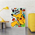 thumbnail image 5 of Cuadros Decorativos 5D DIY Pikachu ronda completa diamante pintura mosaico Kits pared arte decorativo artesanía JShteea Nuevos Originales, 5 of 5