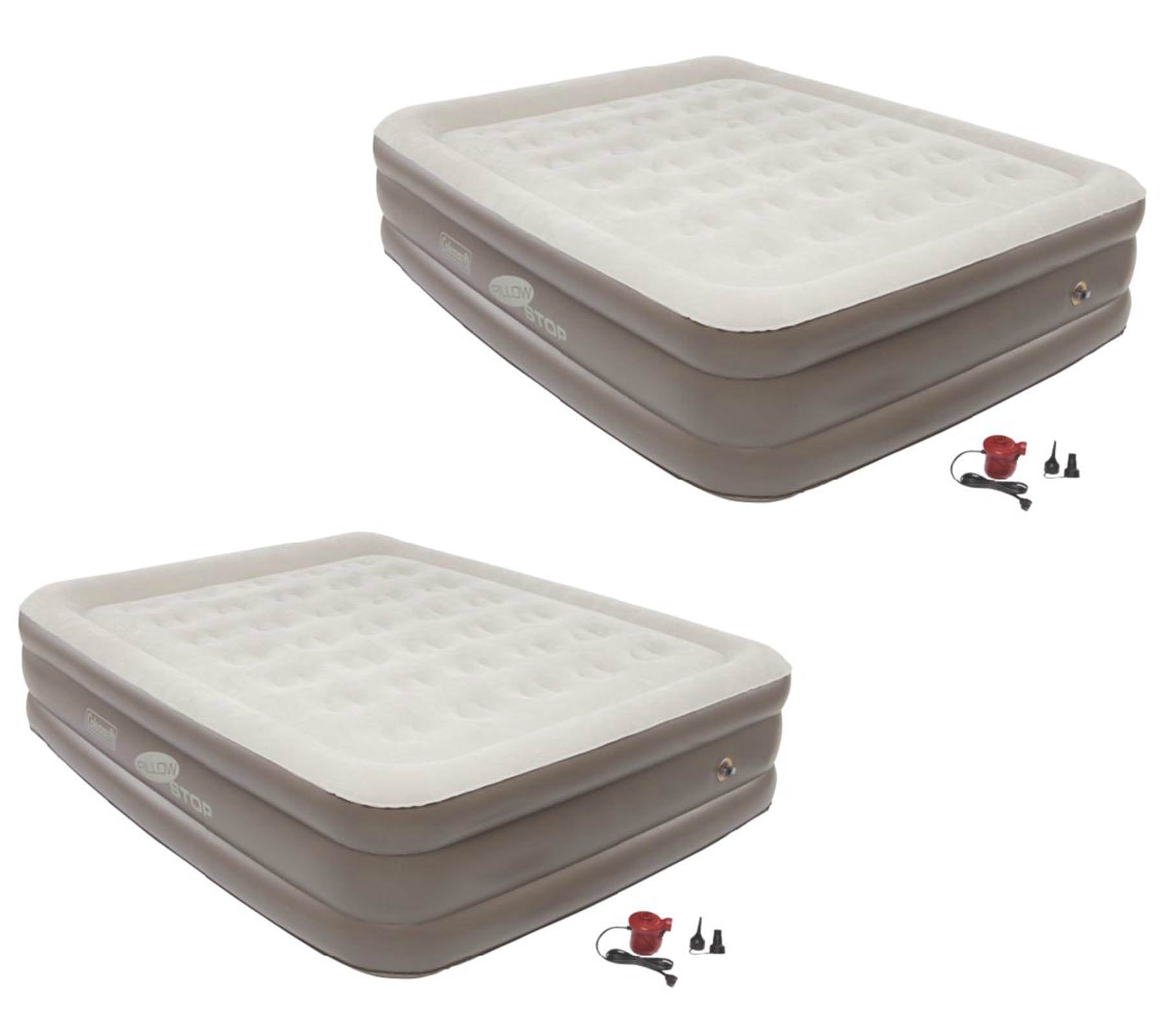 coleman queen double high quickbed