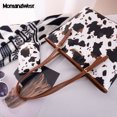 thumbnail image 5 of Montana West Tote Bags Vegan Leather Purses and Handbags for Women Top Handle Ladies Shoulder Bags, A-Jean, 5 of 7