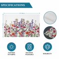 thumbnail image 6 of Spring Floral Placemats Set of 4, Watercolor Daisy Lily Lavender Plants Garden Placemats for Dining Table, Place Mats for Kitchen Tabletop, Waterproof Wipeable Dining Table Mats Set, 6 of 9