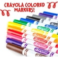 thumbnail image 6 of Crayola Replacement Non-Toxic Marker Pack, Conical Tip, Brown, Pack of 12, 6 of 6