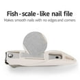 thumbnail image 5 of No Splash Nail Clippers for Fingernail and Toenail, 100% Medical Grade Stainless Steel, Professional Nail Cutter with Detachable Nail Catcher Shell,Maximum Sharpness, 5 of 7