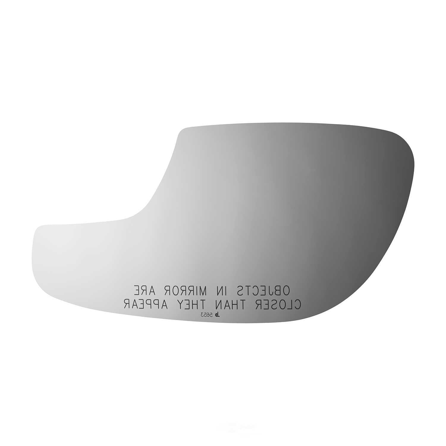 Burco Side View Mirror Replacement Glass - Clear Glass - 5653