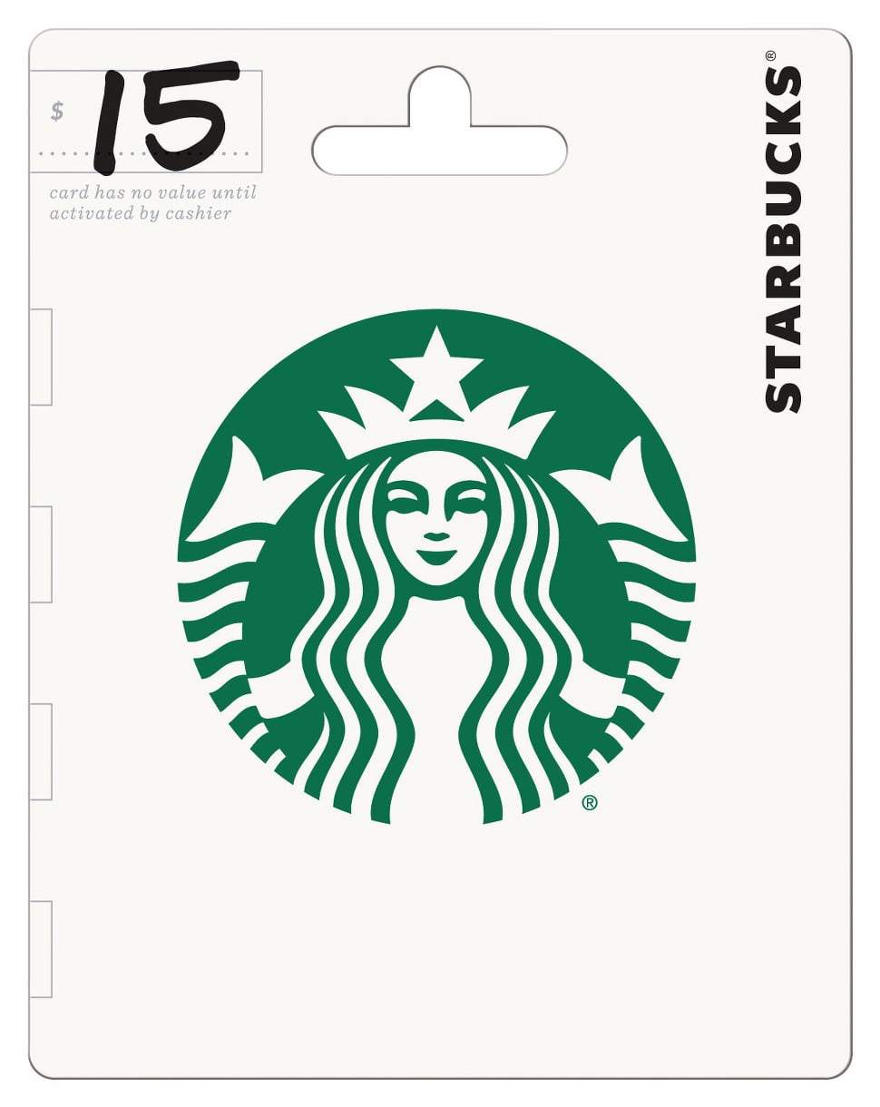 Starbucks $15 Gift Card - Walmart.com