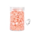 thumbnail image 3 of Vasos de pegamento portátiles para anillos de pegamento de pestañas, para escuelas de cosmetología y salones de belleza. Panal rosa, 3 of 8