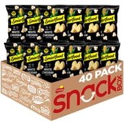 Smartfood Gluten Free, No Artificial Colors White Cheddar Popcorn Bag, 0.625 oz (40 pack)