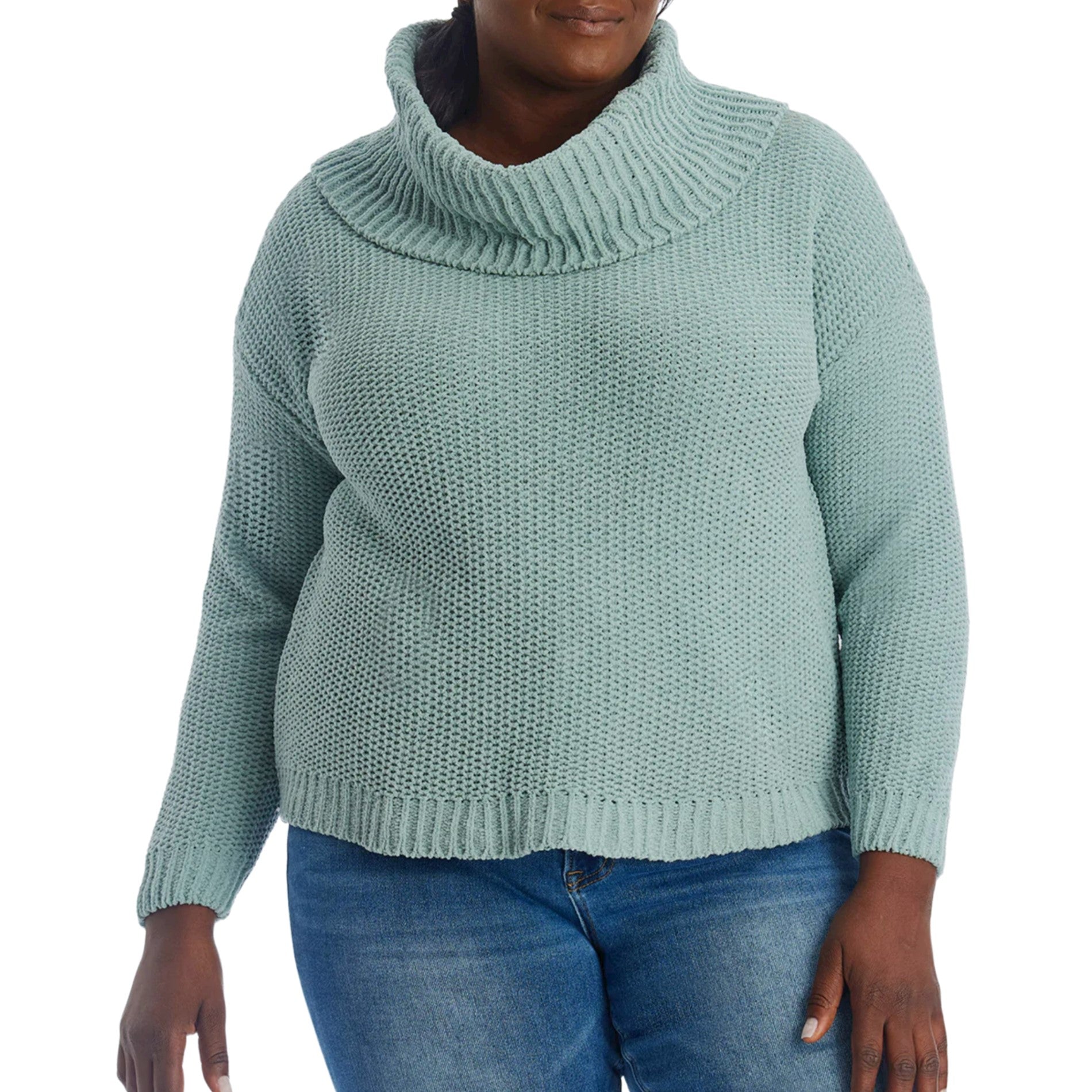 Adyson Parker Women's Plus Soft Knit Turtleneck Sweater - Walmart.com