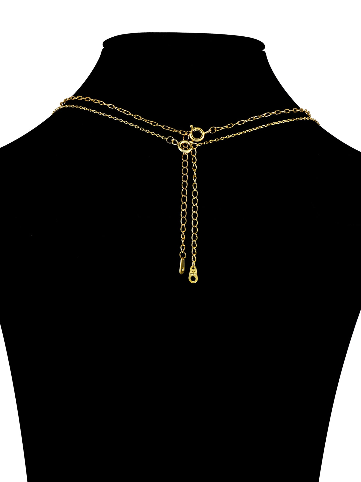 Believe by Brilliance Crystal and Cubic Zirconia Teardrop Necklace Set in 14KT Gold Flash Plated