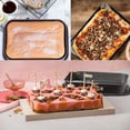 thumbnail image 4 of Springform Cheesecake Pan - Leakproof, Nonstick, Rectangle, Removable Bottom Black, 4 of 6