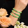 thumbnail image 2 of Picasso Porcelain Macrame Bracelet | Everglades, 2 of 9