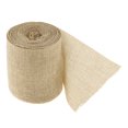 thumbnail image 3 of Jute Burlap Ribbons 6 " Wide Burlap Fabric Craft Ribbon 11 Yards wreathing, 3 of 8