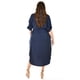 thumbnail image 3 of Vestido largo Roman Fashion /Tallas Extras, 1765 (Azul marino) azul marino 36, 3 of 6