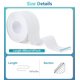 thumbnail image 2 of Junta de Baño de Silicona Blanca, Junta de Bañera de 5 m * 22 mm, Cinta de Sellado, Antimoho e Impermeable, Zócalo Suave Autoadhesivo Adecuado para Cocina, Inodoro, Esquina, 2 of 5