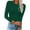 Green-C, variant on Penkiiy Womens Ribbed Long Sleeve Crewneck Shirts Fitted Sweaters Slim Fit Basic Casual Tops L Black