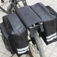 thumbnail image 2 of Bolsa De Alforja Doble Para Asiento Trasero De Bicicleta A Prueba De Agua, Bolsa Portátil Para Maletero De Bicicleta, Bolsa De Sillín De Gran Capacidad, Regalo Para Amantes De La Bicicleta, Amigos De Sweethay OD016180-03, 2 of 6