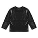 thumbnail image 4 of Gibobby Blusa Termica Niñas Vestido de fiesta de con lentejuelas y informal para niños y niñas （Negro， 3-4 Años), 4 of 5