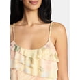 thumbnail image 4 of Madden NYC Women's Sleeveless Ruffle Mini Dress, Sizes XXS-XXL, 4 of 5
