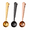 Black+Gold+Rose Gold, variant on ABCISI Coffee Scoop with Clip, 3 Pcs Stainless Steel 1 Tbsp Measuring Spoon Set, 15 mL Coffee Scoops with Bag Clips for Coffee, Tea, Sugar, Flour and Protein Powder ,Black+Gold+Rose Gold