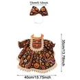 thumbnail image 3 of Halloween Porch Goose Outfit Witch Costume Dress up Goose for Front Porch Fall Porch Goose Outfit Holiday Costume for Lawn Geese Status Thanksgiving Goose Outfit, 3 of 6