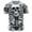 White, variant on Men's Casual Short Sleeve Pocket T-Shirt with Embossed Bone Pattern for Stylish Dressing and Everyday Comfort