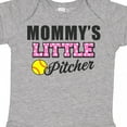 thumbnail image 4 of Inktastic Mommys Little Pitcher Softball Girls Baby Bodysuit, 4 of 5