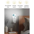 thumbnail image 4 of Night Lights Auto Sensor Teal Blue Sea Turtle Plug-in LED Nightlights Lamp Dusk to Dawn for Living Room, Bedroom, Bathroom, Hallway, Stairways Home Wall Decor, Ocean Wood Grain Night Light, 4 of 9