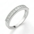 thumbnail image 3 of 2.20 CTW Princess Cut Half Eternity Wedding Ring 14K White Gold, 3 of 3