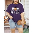 thumbnail image 3 of XCHQRTI Women Plus Size Hocus Pocus Shirt Graphic Halloween Casual Letter T-Shirt Short Sleeve Quote Funny Saying Top Tees, 3 of 7