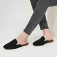 thumbnail image 6 of Ecetana Mules for Women Backless Flat Slides Shoes Ladies Slip-on Loafers, 6 of 6