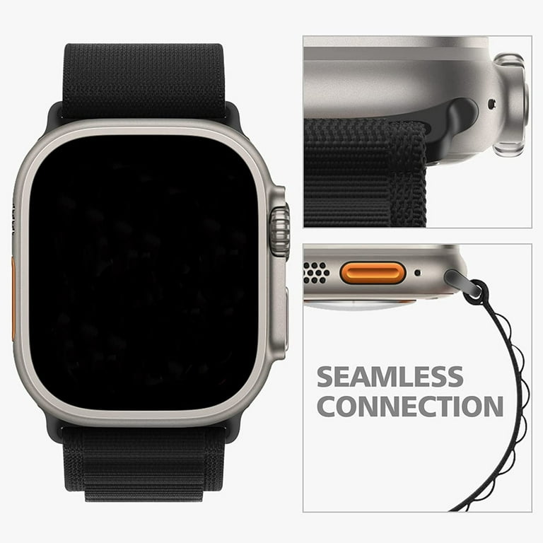 Bracelet + Coque Compatible avec Apple Watch Bracelet 42mm 44mm
