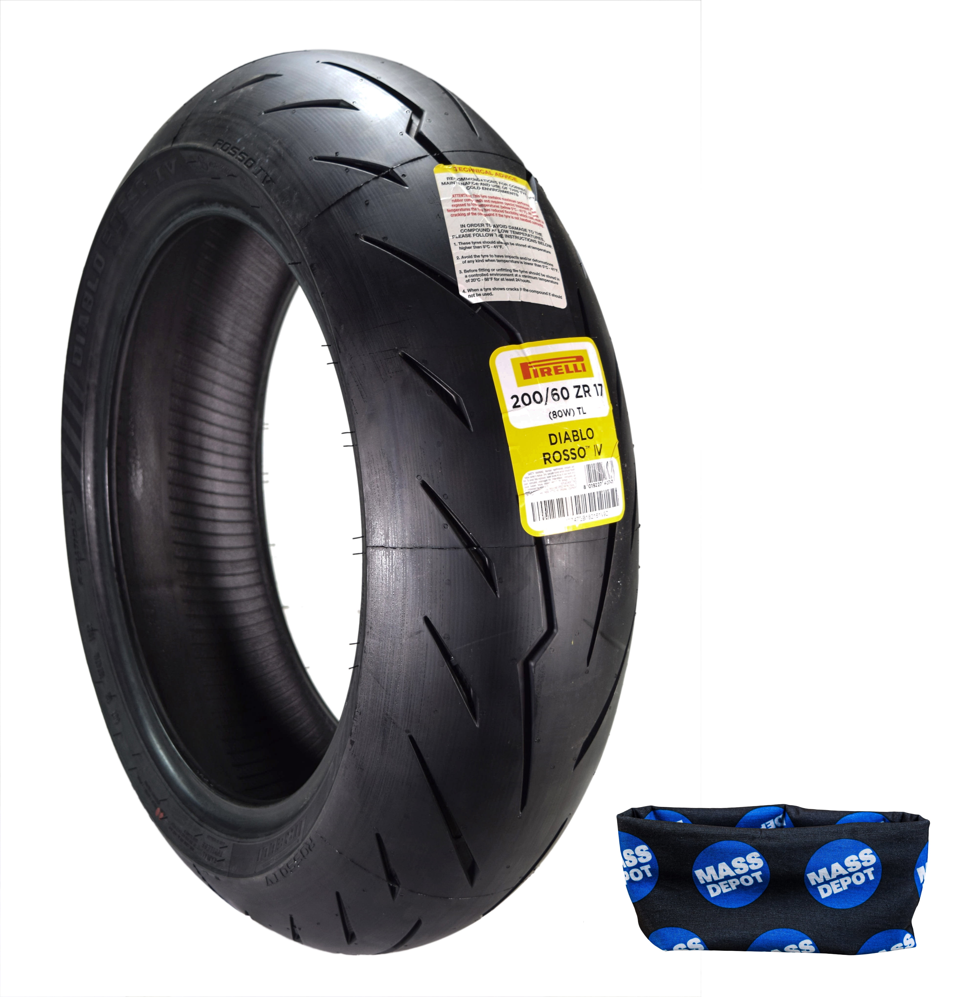 Motorcycle tyres Pirelli Diablo Sport 120/70/ZR17 & 190/50/ZR17 Pair Deal YAMAHA 