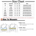thumbnail image 3 of snilers Plus Size Bras for Women Closure Front No Underwire Everyday T Shirt Bras Soft Comfort Lace Bra, 3 of 6
