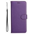 thumbnail image 2 of Nalacover Wallet Case for Samsung Galaxy S23 Plus, Card Slots Holder Magnetic Clasp Premium Luxury PU Leather Flip Folio Cover with Kickstand Wrist Strap Soft Silicone Shockproof Case,Purple, 2 of 7