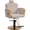 Gray-Gold, variant on KIGOTY Barber Chairs, Reclining Salon Chairs for Salon and Barbershop Hair Salon Spa Equipment, Styling Chair with Heavy Duty Hydraulic Pump, Black