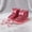 rose, variant on Kids Girls Warm Winter shoes Sequin Sparkly Ankle Boots with Rabbit Ear Bowknot Fleece Lined Non-Slip Snowshoes
