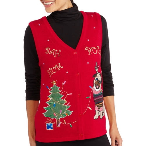 walmart womens christmas sweaters