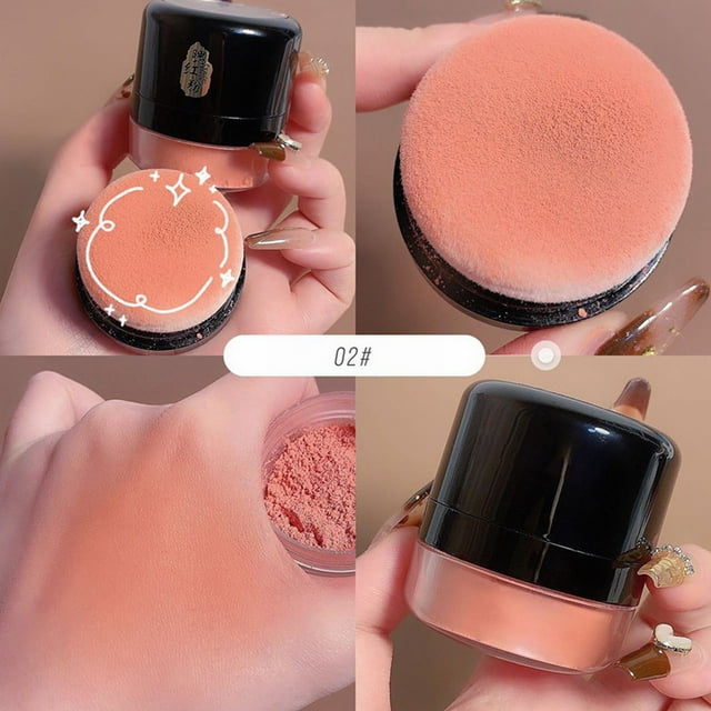 Beauty Blush Vital Powder Skin Friendly And Soft Color Air Cushion Powder Blusher Even Complexion Rouge Powder Powder Blusher Powder, Blush for Women