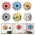thumbnail image 5 of Espejo 3D para decoración del hogar, arte solar, adhesivo de pared extraíble, acrílico, para habitación, dorado, 5 of 5