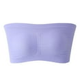 thumbnail image 3 of Stretch Strapless Sports Bras Pack for Women Bra Summer Bandeau Bra Plus Womens Bras Strapless Brassiere for Women Bra Comfort Wireless Women Bra Pack Bra Padded Top Bra For Women Woman's Sports B, 3 of 4