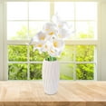thumbnail image 5 of Fake Plants Promotion Sale! Nomeni Mini Pu Calla Lily Flower Simulation Flower Home Decoration Photography Props, Home Decor Clearance Sale White, 5 of 6