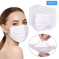 thumbnail image 2 of PinesC Adult Sequins Net Yarn Flowers Four-Layer Disposable Protective Printing Mask(50pcs,One Size), 2 of 5