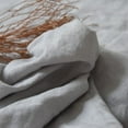thumbnail image 1 of Dark Green Ruffle Curtains for Dining Rooms, Pure Linen Shabby Chic Trim, Privacy Sheer Drapes, Bedroom Canopy, Home Decorations, 1 of 5