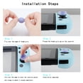 thumbnail image 5 of PlayVital Joystick Caps for Nintendo Switch, Thumbstick Caps for Switch Lite, Silicone Analog Cover for Switch OLED Joycon Thumb Grip Caps for Switch & Switch Lite & Switch OLED - Gray, 5 of 8
