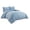 Chambray Blue, variant on 3-Piece All Season Oversized Queen er Set Rust Orange, Soft Quilted Down Alernative Duvet Insert with Corner Tabs, Lightweight Microfiber Bedding, 92 x 96 Inches