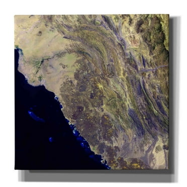 Epic Graffiti 'Earth as Art: Harrat Al Birk' Canvas Wall Art, 37"x37"