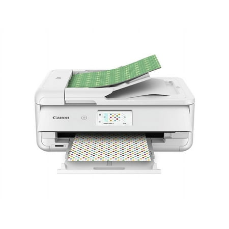 Canon - PIXMA TS9521C Wireless All-In-One Printer - White