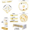 thumbnail image 2 of Décorations de Fête Abeille - pour 16 Personnes - Assiettes et Serviettes, Gobelets, Décorations d'Anniversaire Abeille, Décorations de Baby Shower Abeille, Révélation de Genre Abeille Amusante, 2 of 5