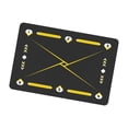 thumbnail image 1 of LOVIVER Football Footstep Training Mat Control Ball Trainer for Kids Indoor Athletes Black Yellow, 1 of 8