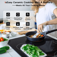 thumbnail image 6 of IsEasy 30” Electric Cooktop in Black with 4 Burners, 6 of 7